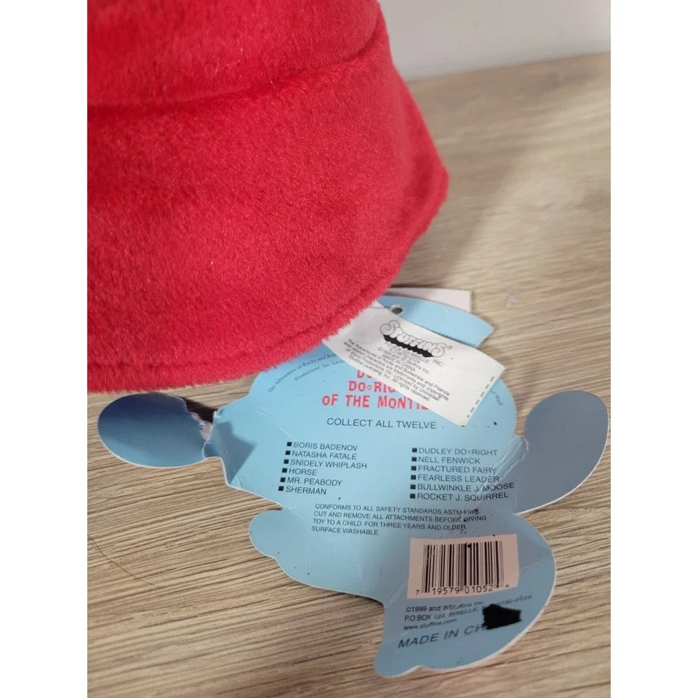 Vintage Dudley Do o Right Of The Monties Stuffins Plush CVS 1999 Limited Edition